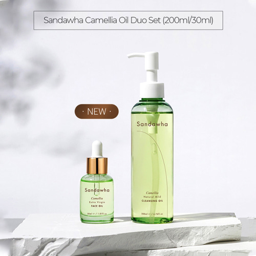 [Sandawha]Camellia Oil Duo Set 200ml+30ml